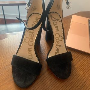 Sam Edelman black heels size 6